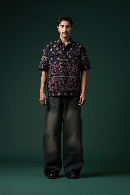 Jungle Glyph Polo T-shirt