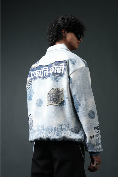 Ekanti-Kari Collared Sweatshirt