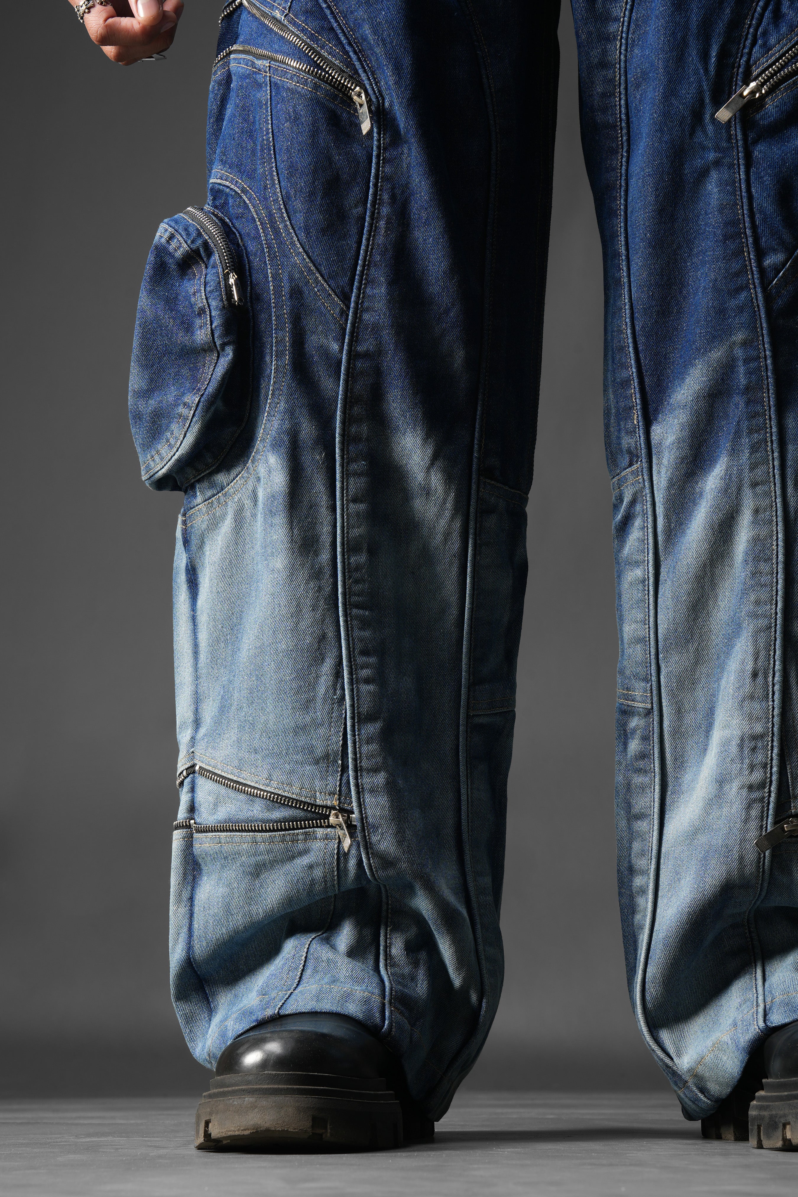 Ink Burn Utility Denims