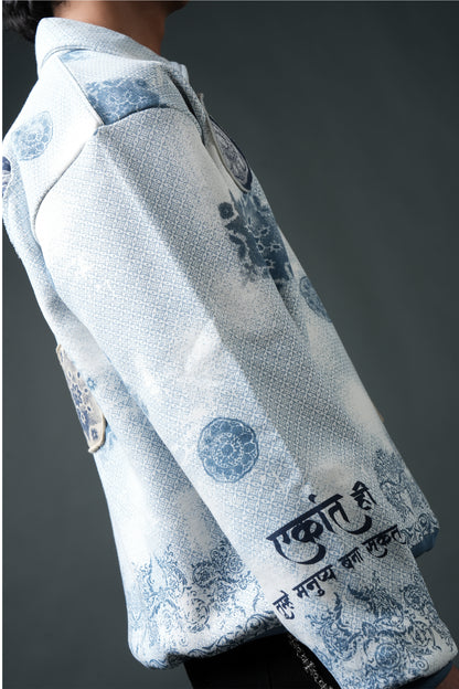 Ekanti-Kari Collared Sweatshirt