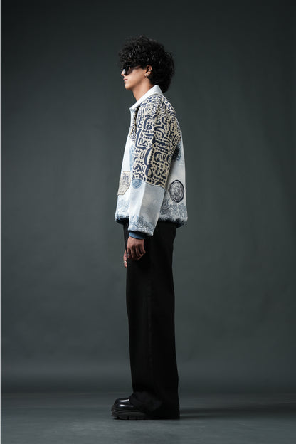 Ekanti-Kari Collared Sweatshirt