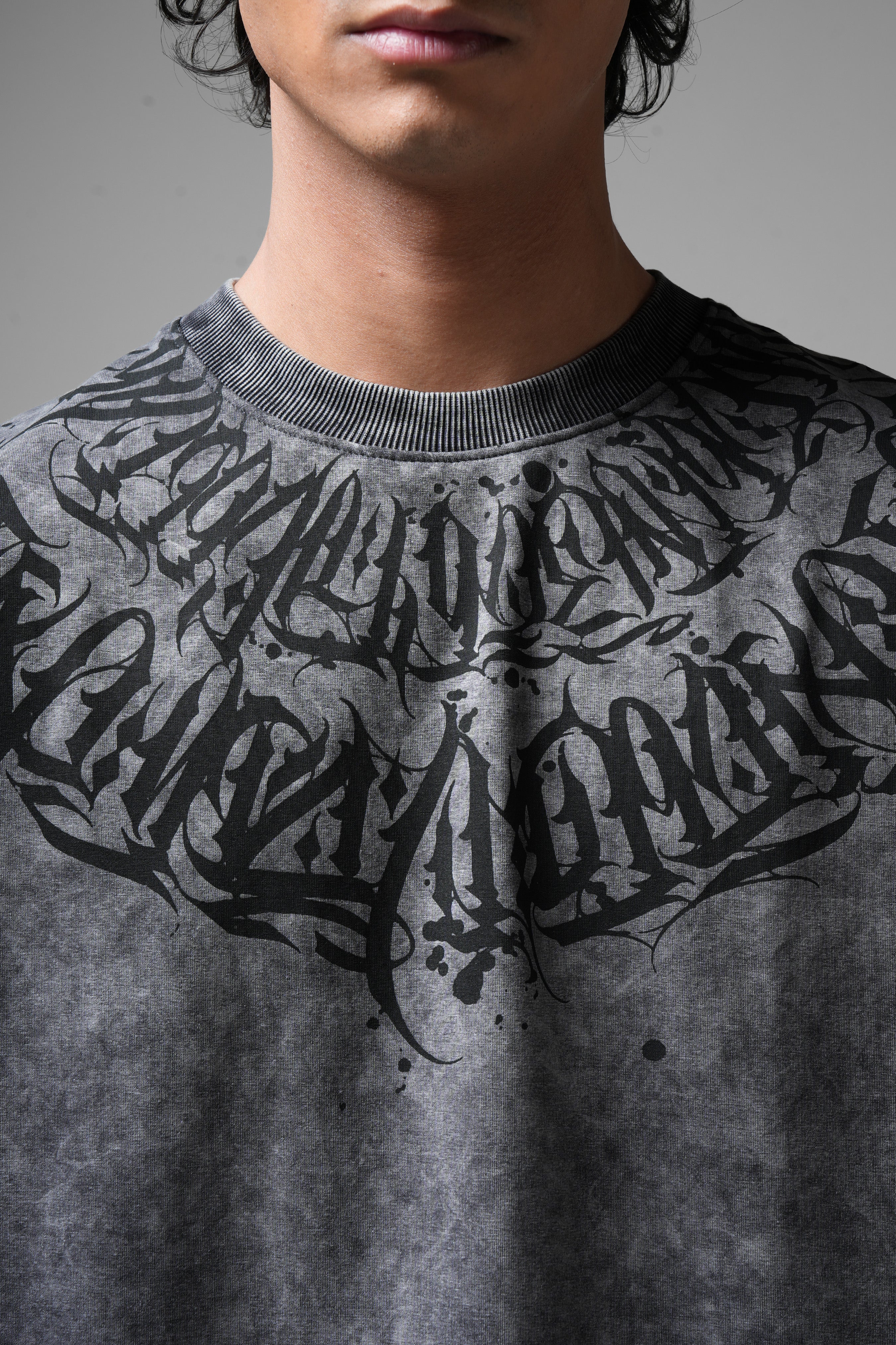 Balance Acid Washed Grey T-shirt