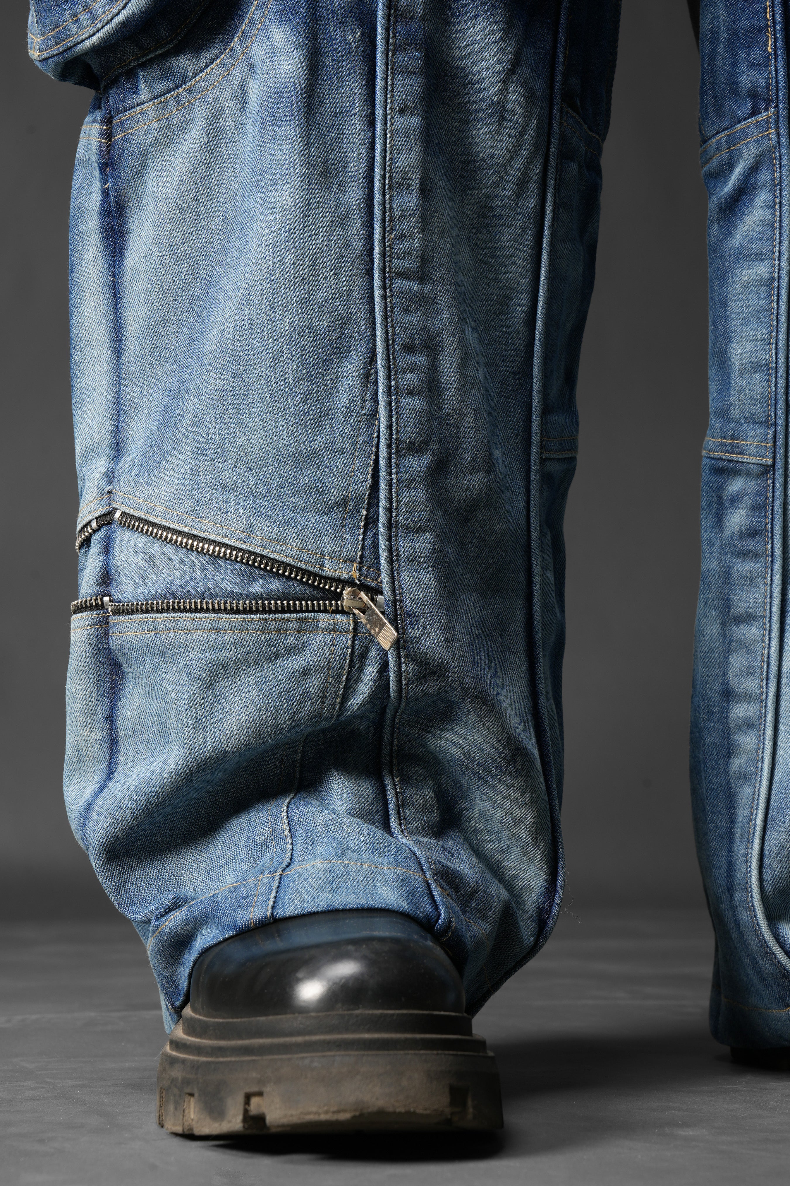 Ink Burn Utility Denims