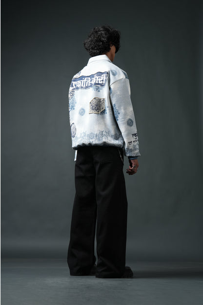 Ekanti-Kari Collared Sweatshirt