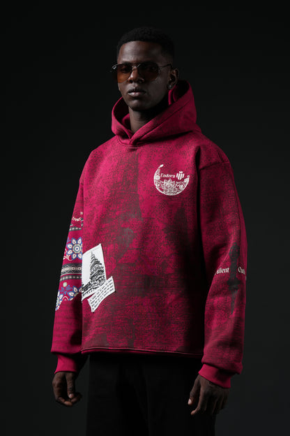 Heritage Crimson hoodie