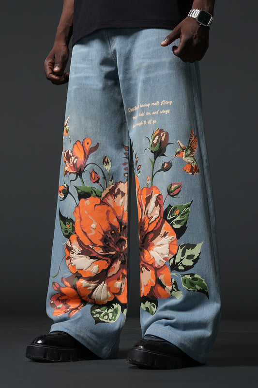 Indigo Poppy Denim