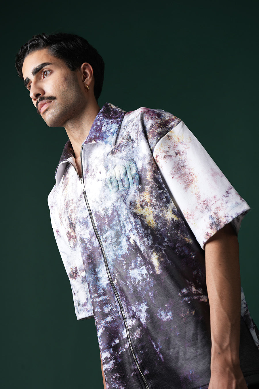 Sacred Ash Zipper Polo T-shirt