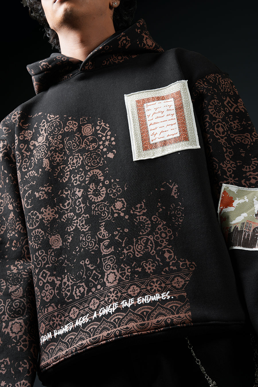 Tough History Black Hoodie