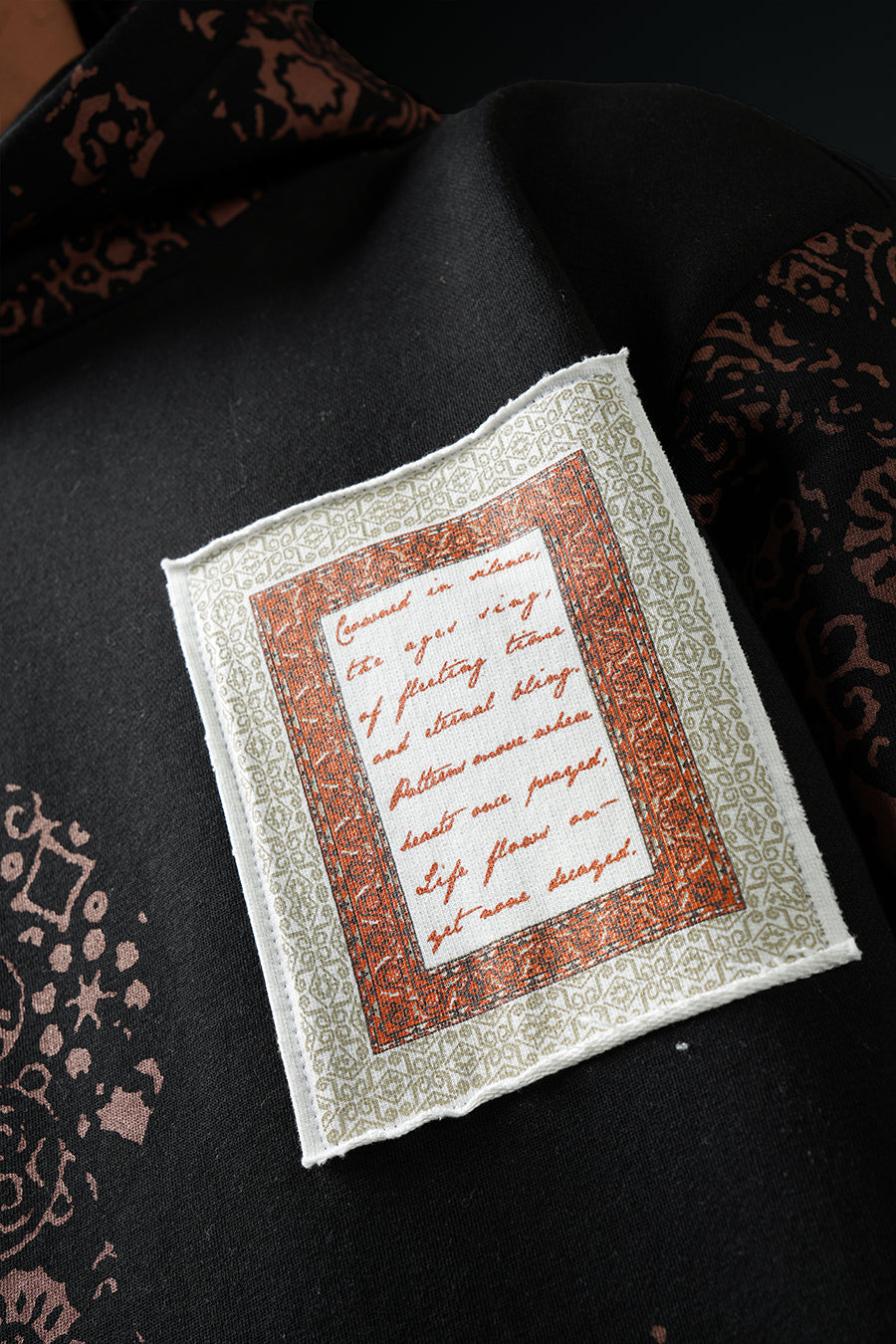 Tough History Black Hoodie