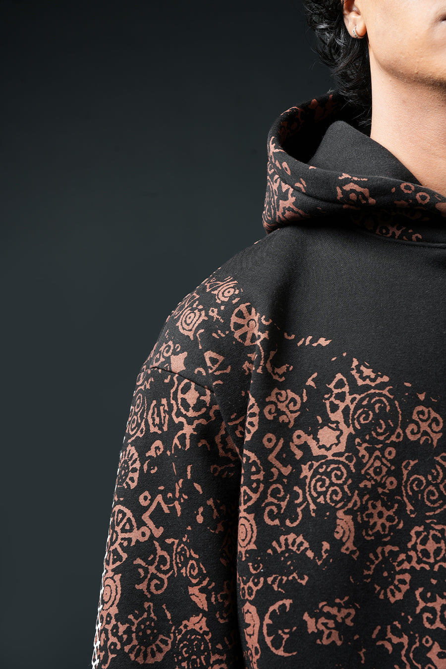 Tough History Black Hoodie