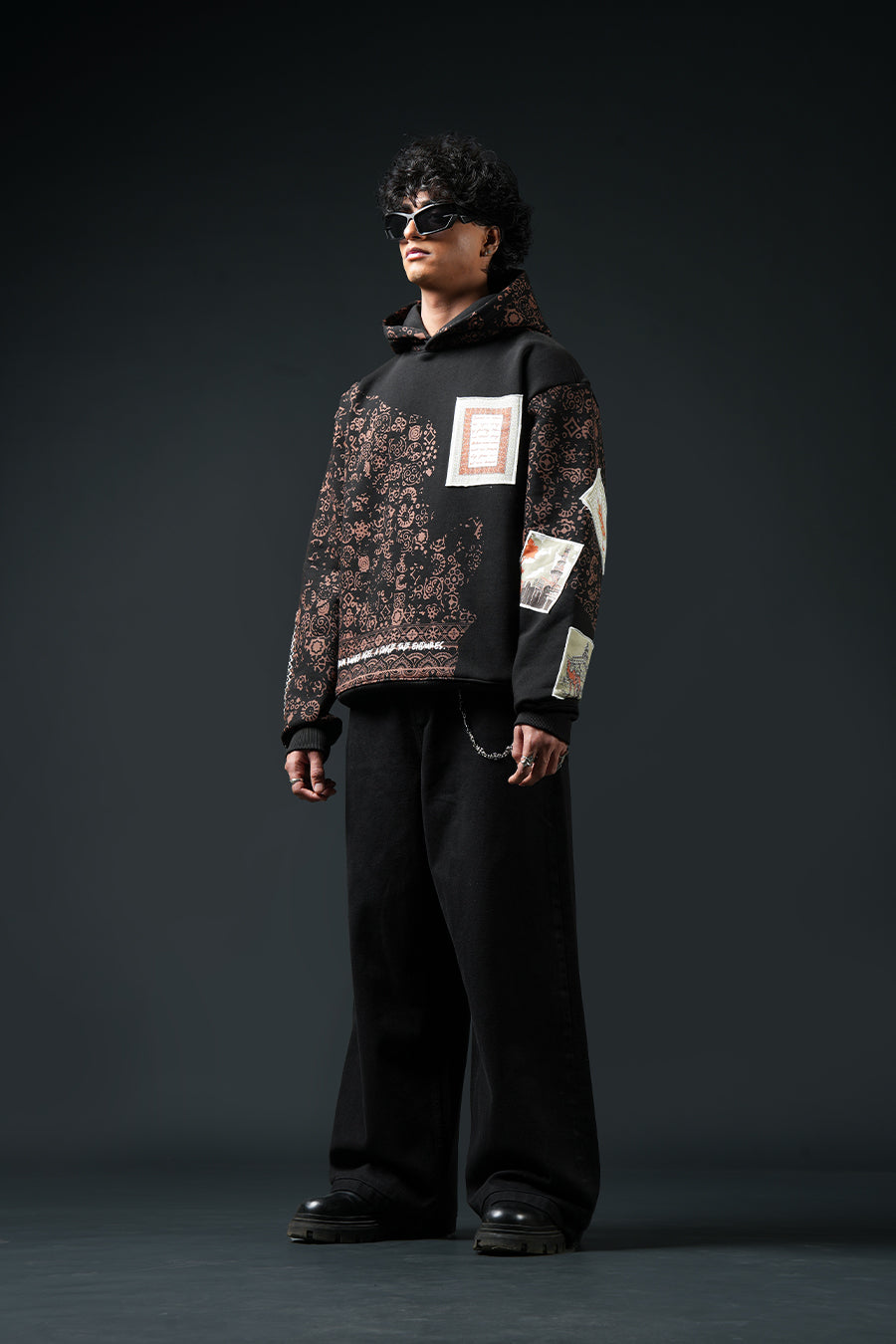 Tough History Black Hoodie