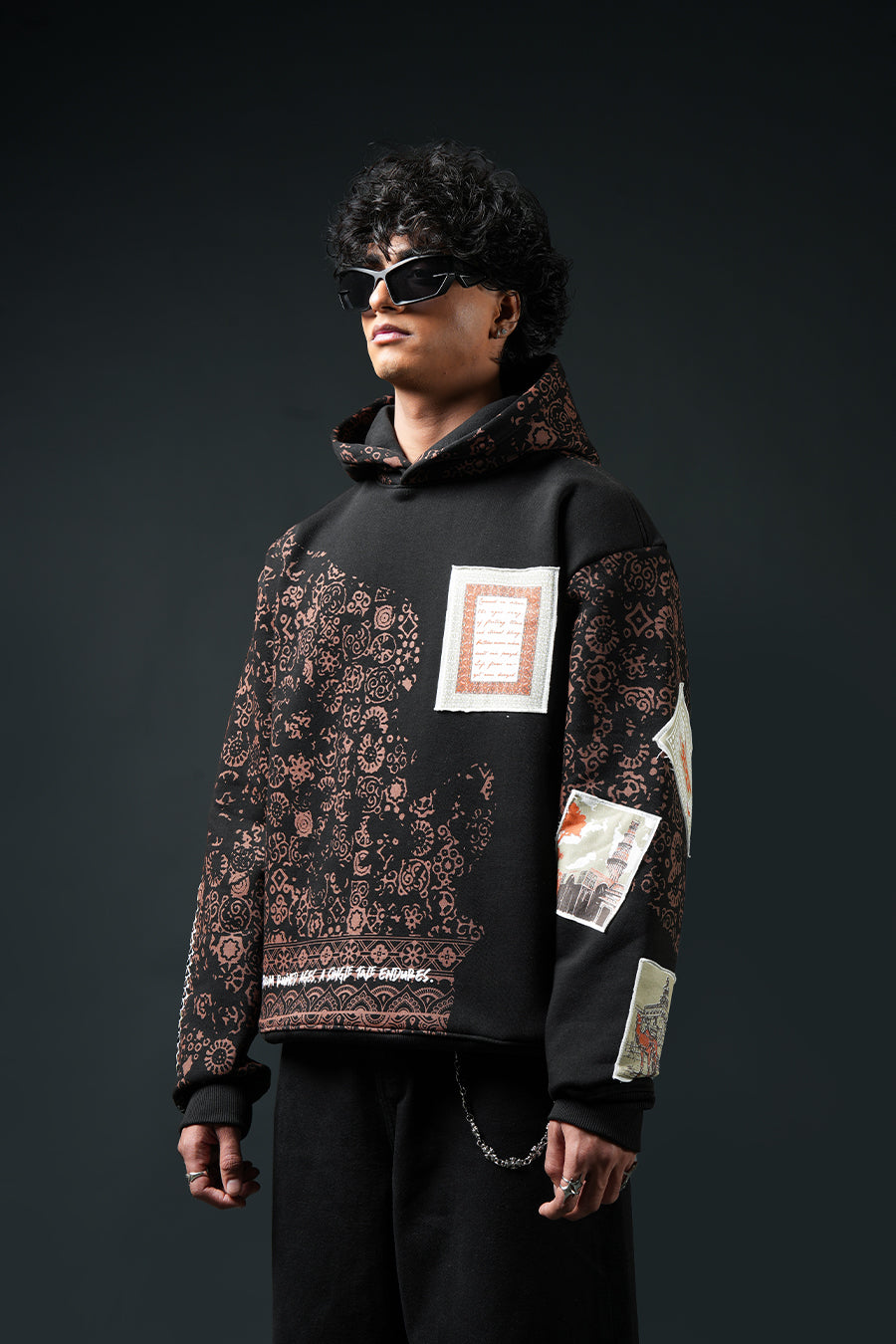 Tough History Black Hoodie