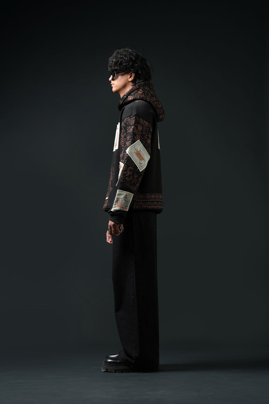 Tough History Black Hoodie