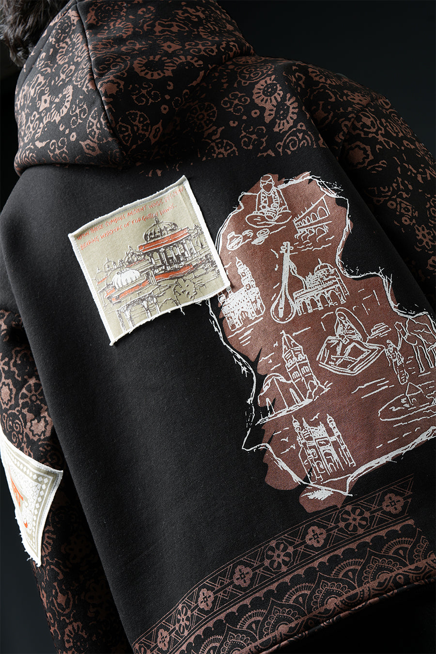 Tough History Black Hoodie