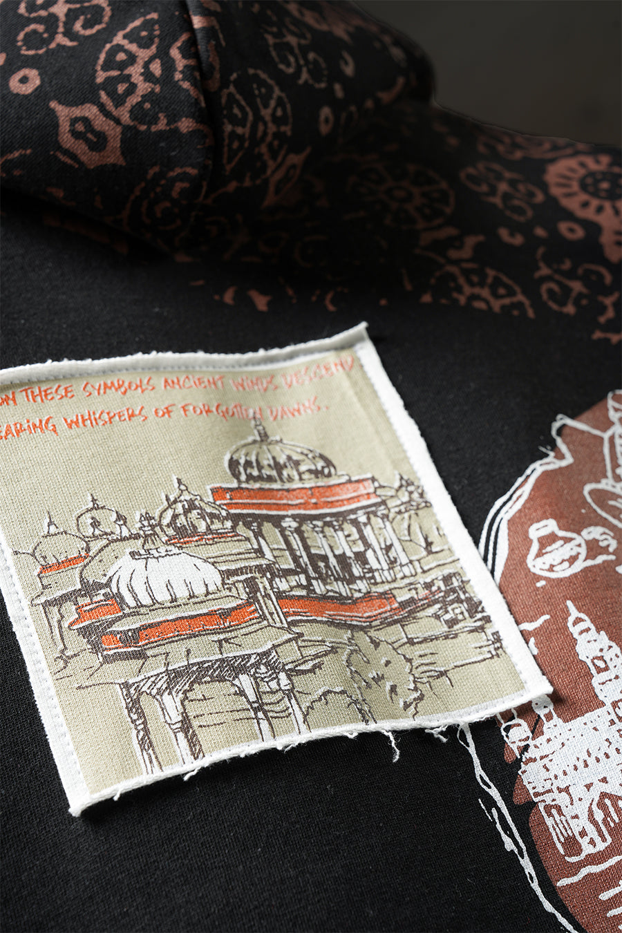 Tough History Black Hoodie