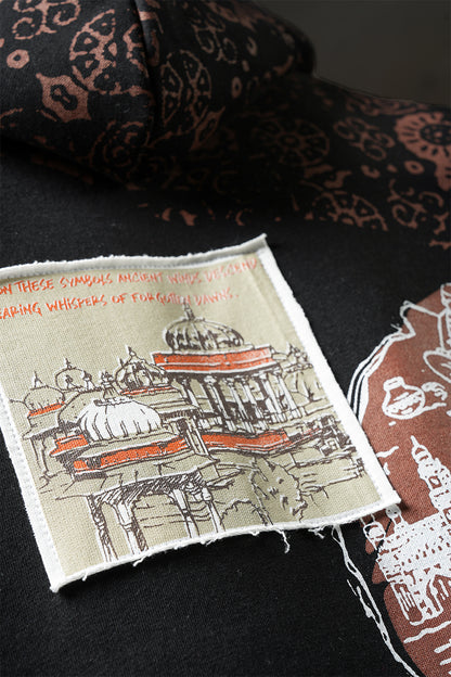 Tough History Black Hoodie