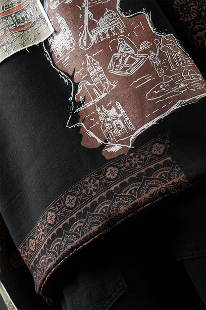 Tough History Black Hoodie