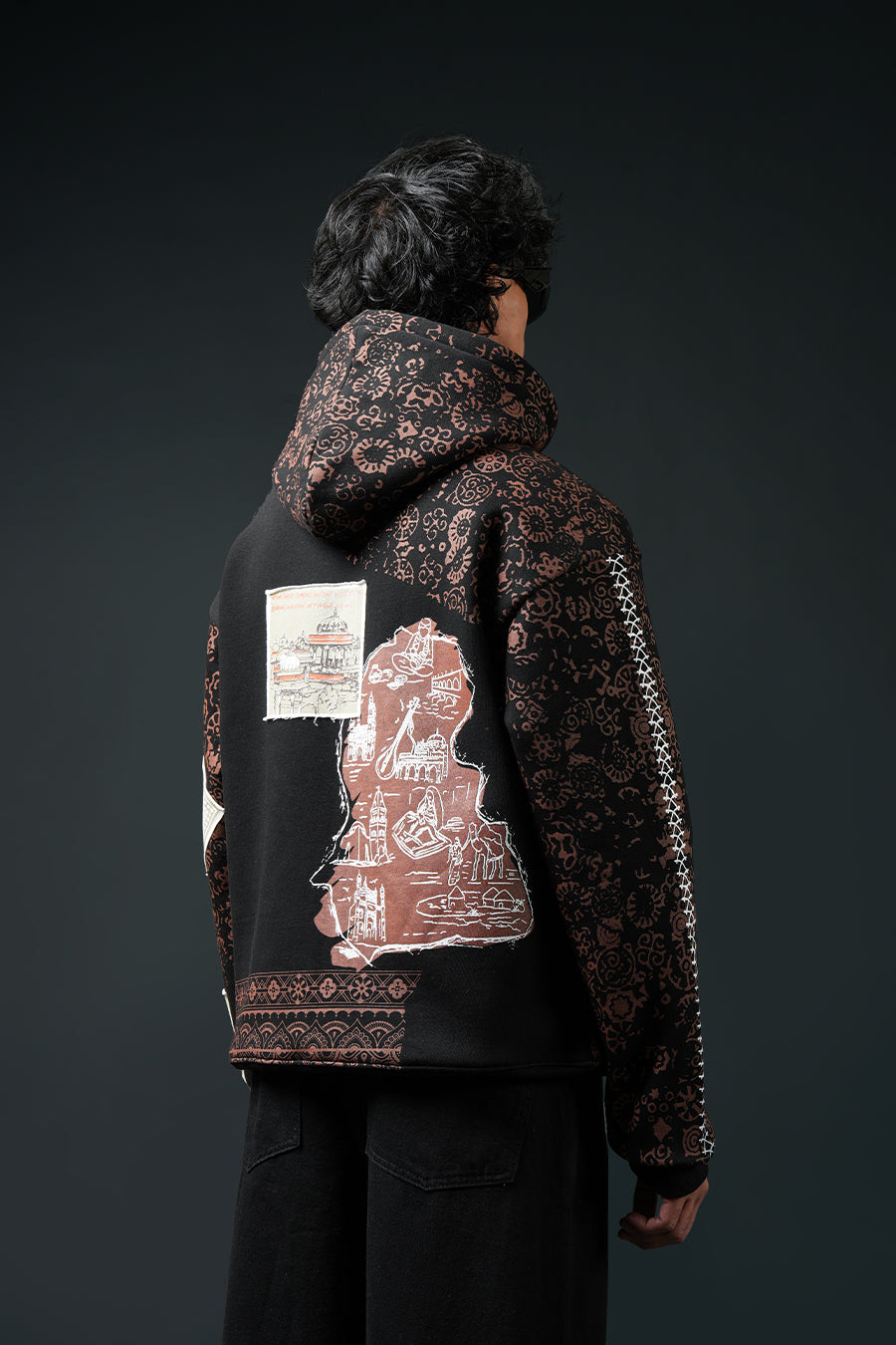 Tough History Black Hoodie