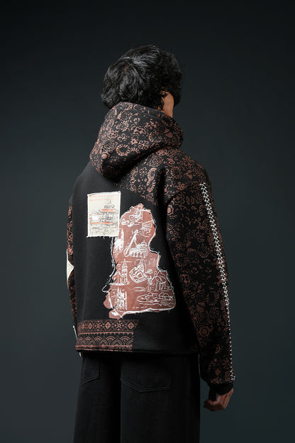 Tough History Black Hoodie