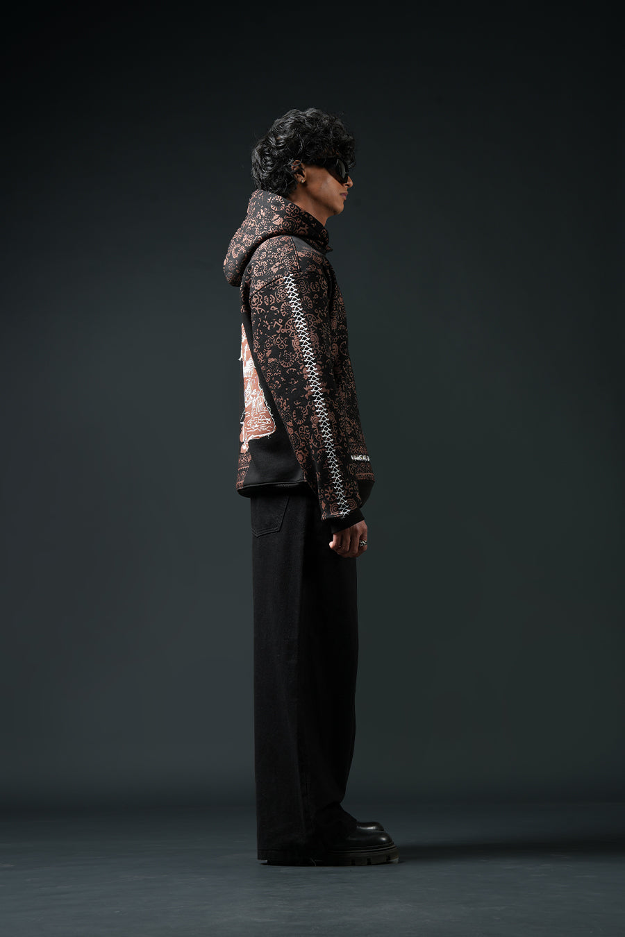 Tough History Black Hoodie