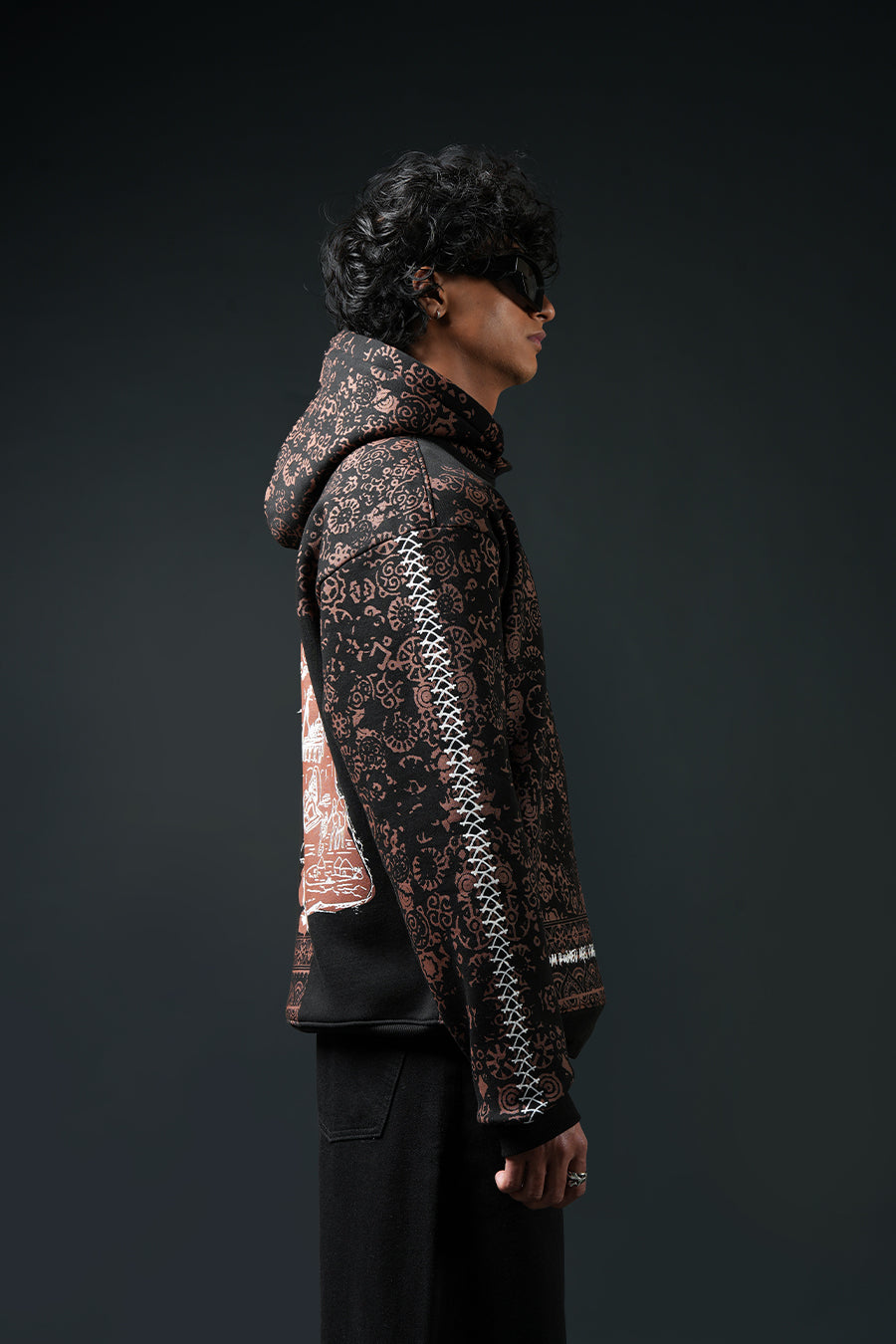 Tough History Black Hoodie