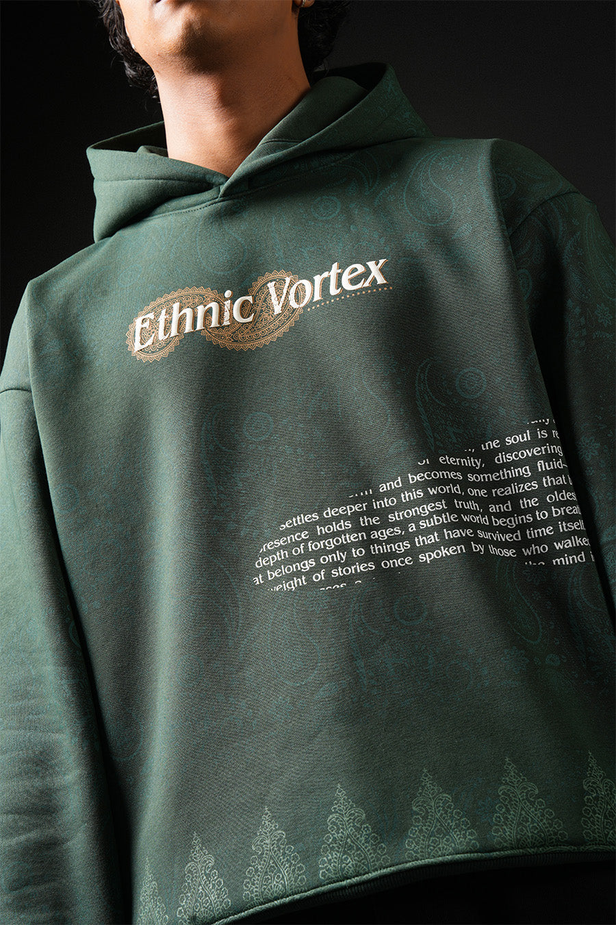 Ethnic Vortex Hoodie