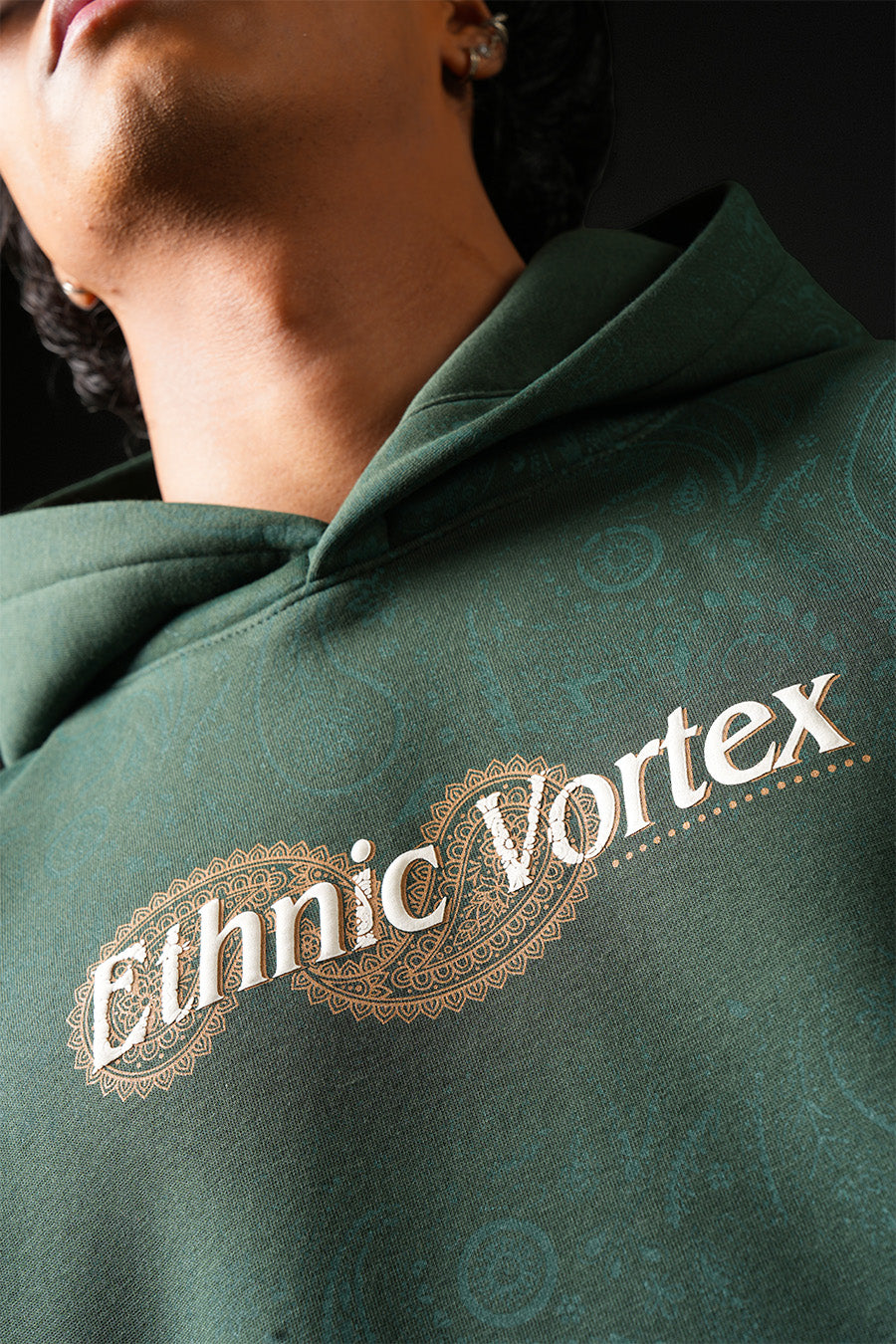 Ethnic Vortex Hoodie