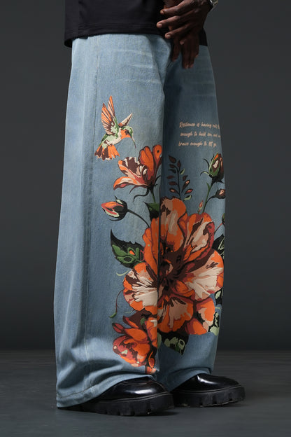 Indigo Poppy Denim