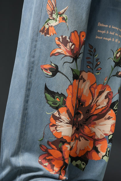 Indigo Poppy Denim