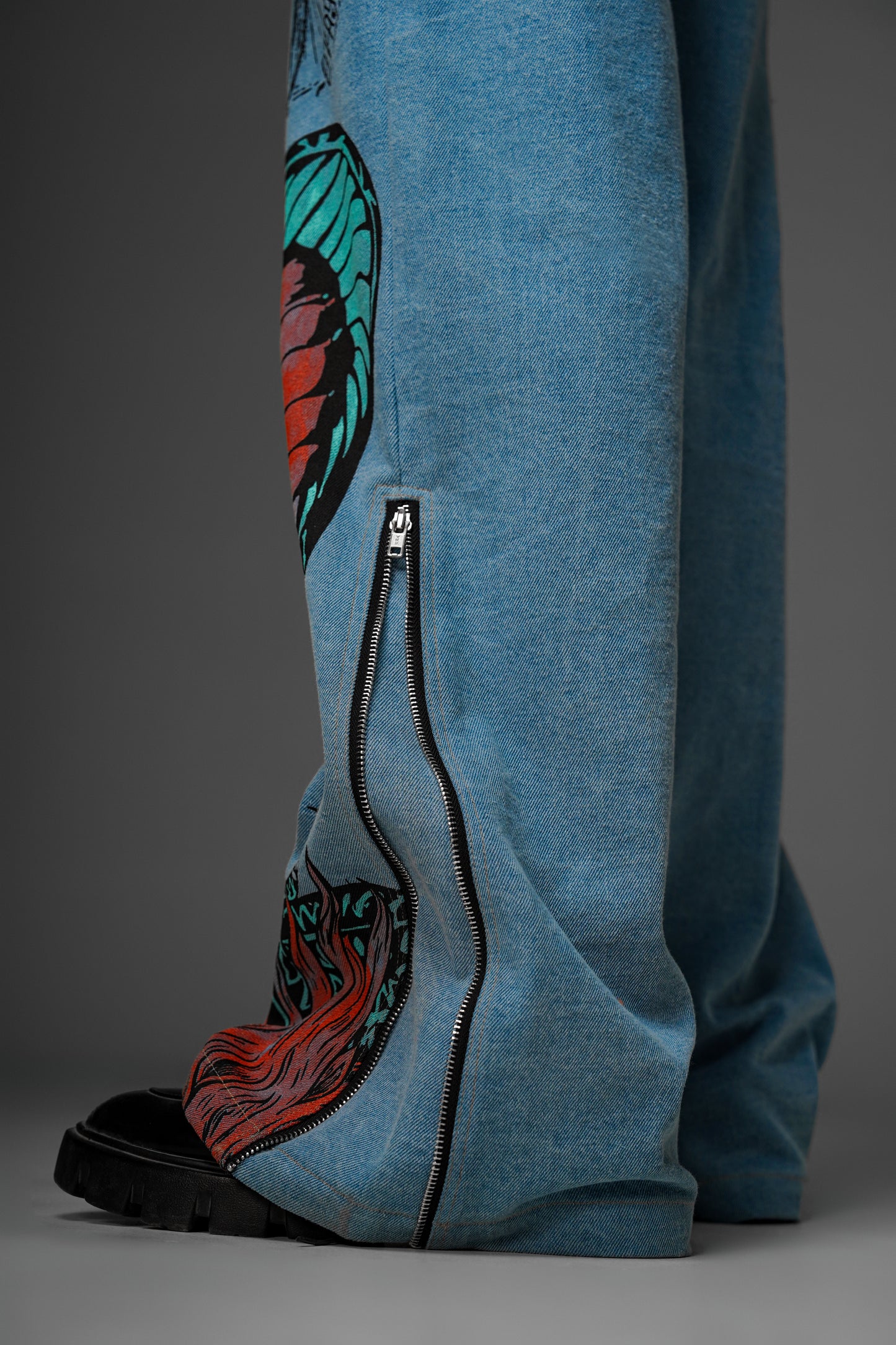 Welcome to My Mind Blue Denim