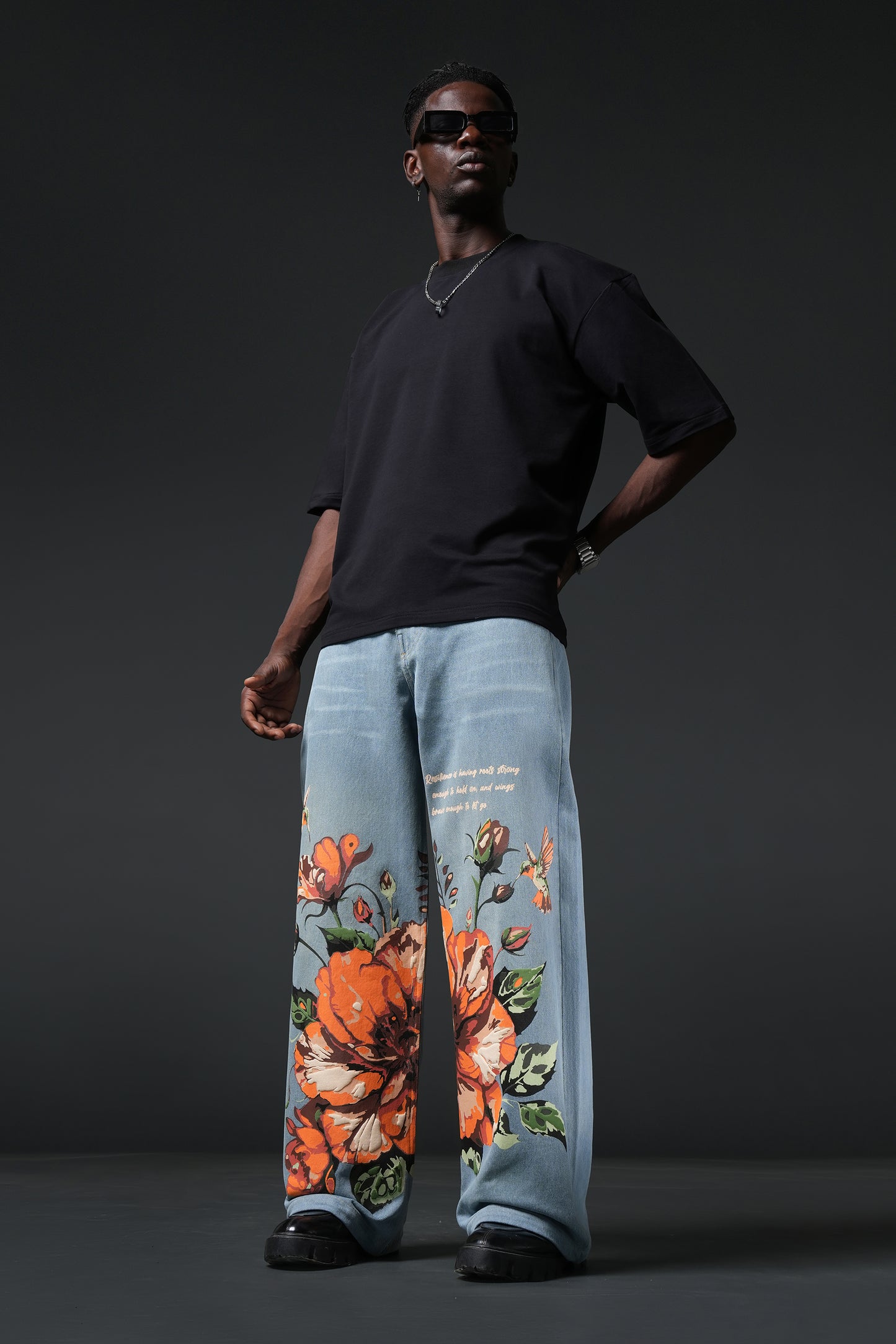 Indigo Poppy Denim