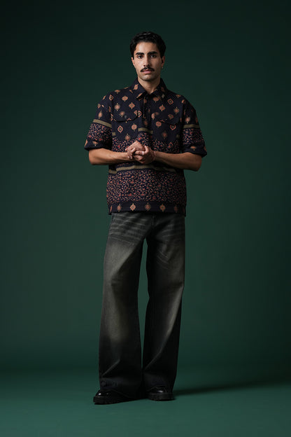 Jungle Glyph Polo T-shirt