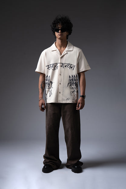 Samudra Manthan Bowling Shirt