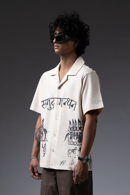 Samudra Manthan Bowling Shirt