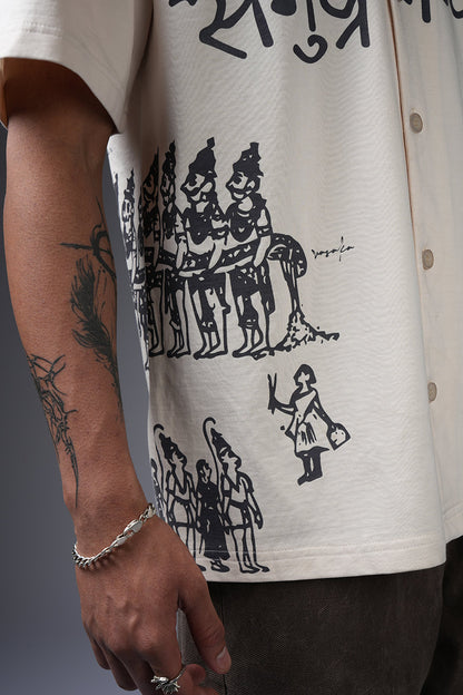 Samudra Manthan Bowling Shirt