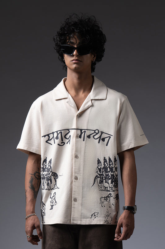 Samudra Manthan Bowling Shirt