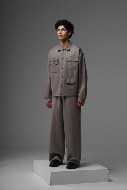 Serene Stride Taupe Set