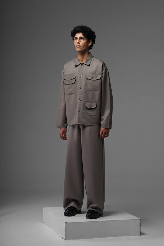 Serene Stride Taupe Set