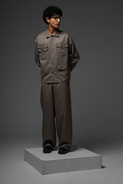 Serene Stride Taupe Set