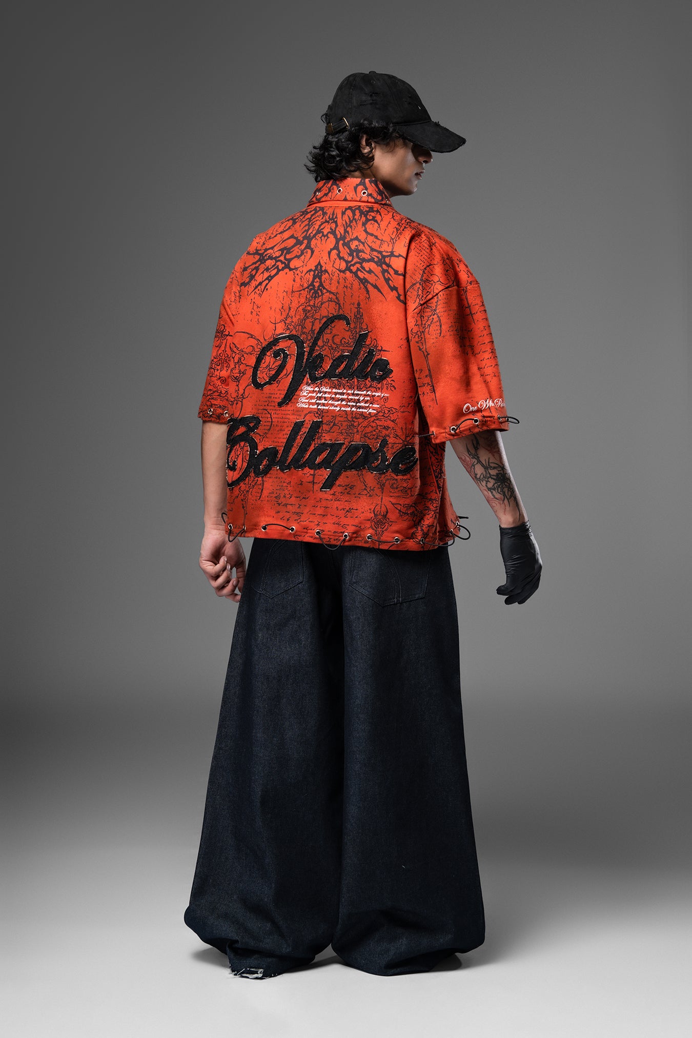 Vedic Collapse Collar T-shirt