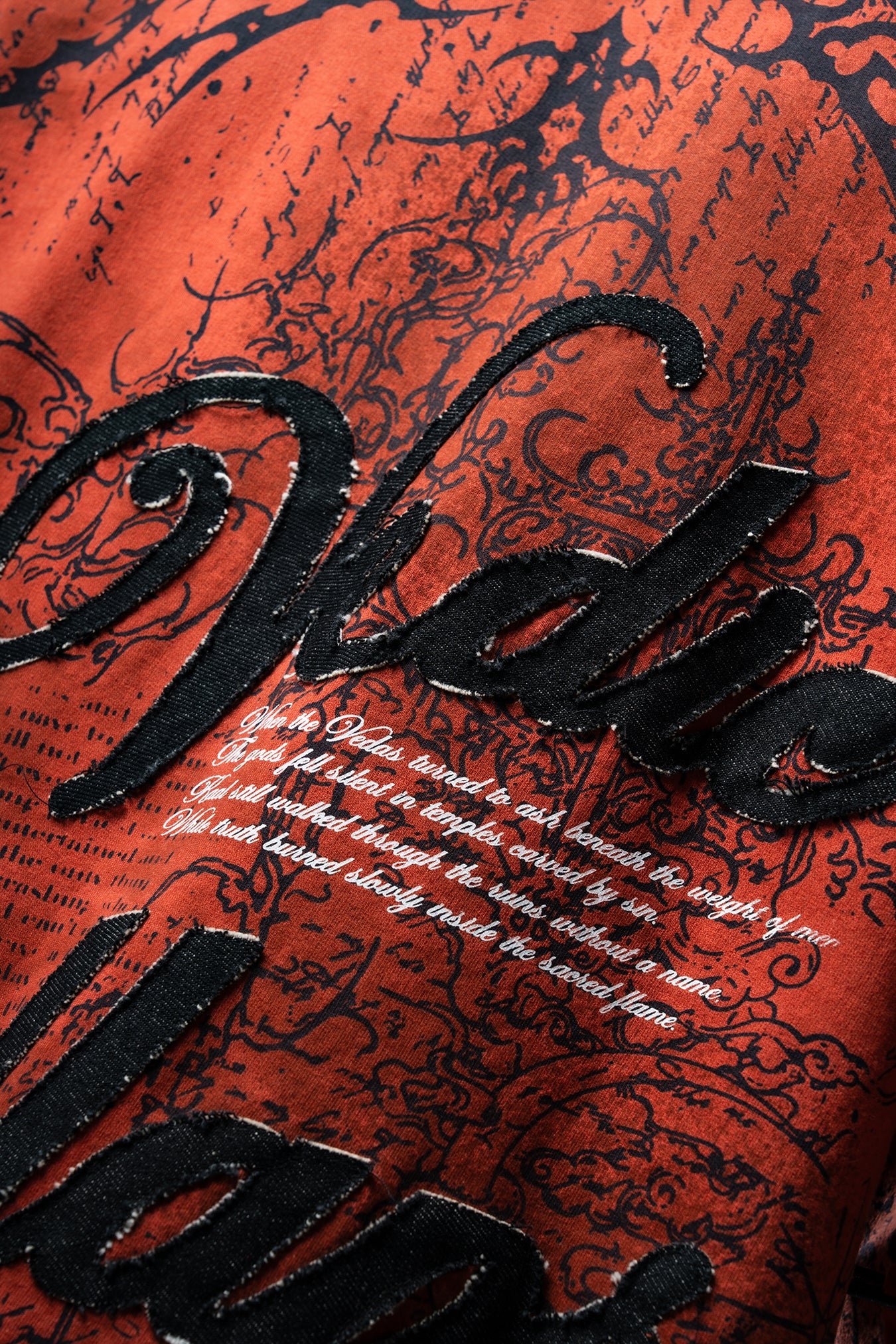 Vedic Collapse Collar T-shirt