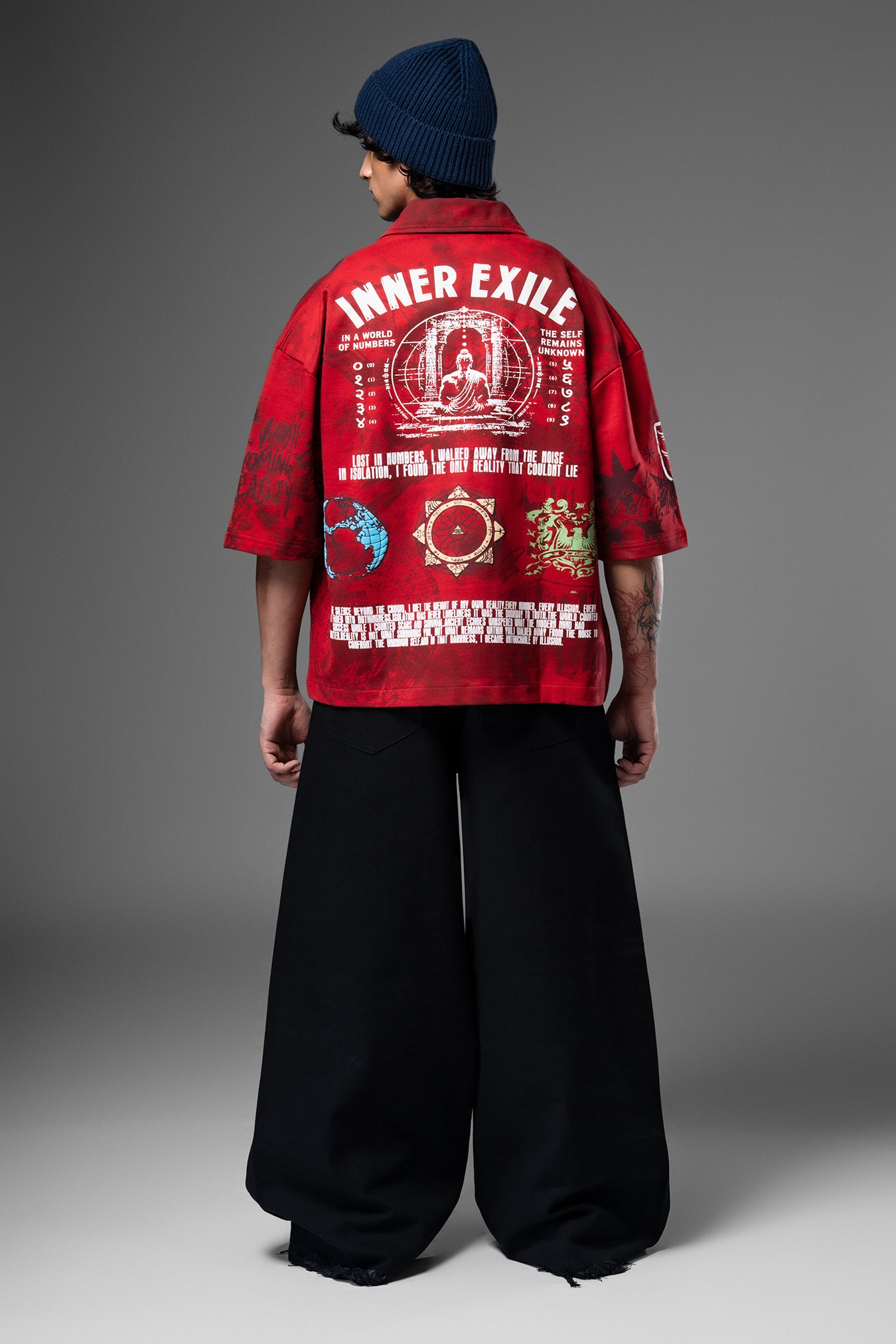Inner Exile Half Sleeves T-shirt