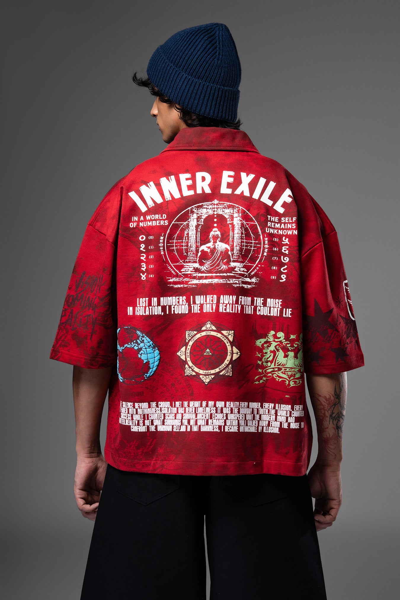 Inner Exile Half Sleeves T-shirt