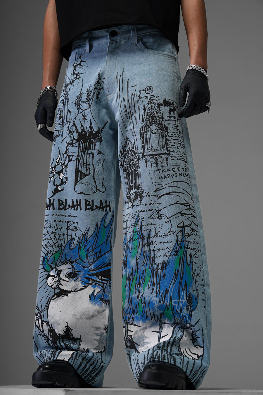 Mystic Flame Blue Denim
