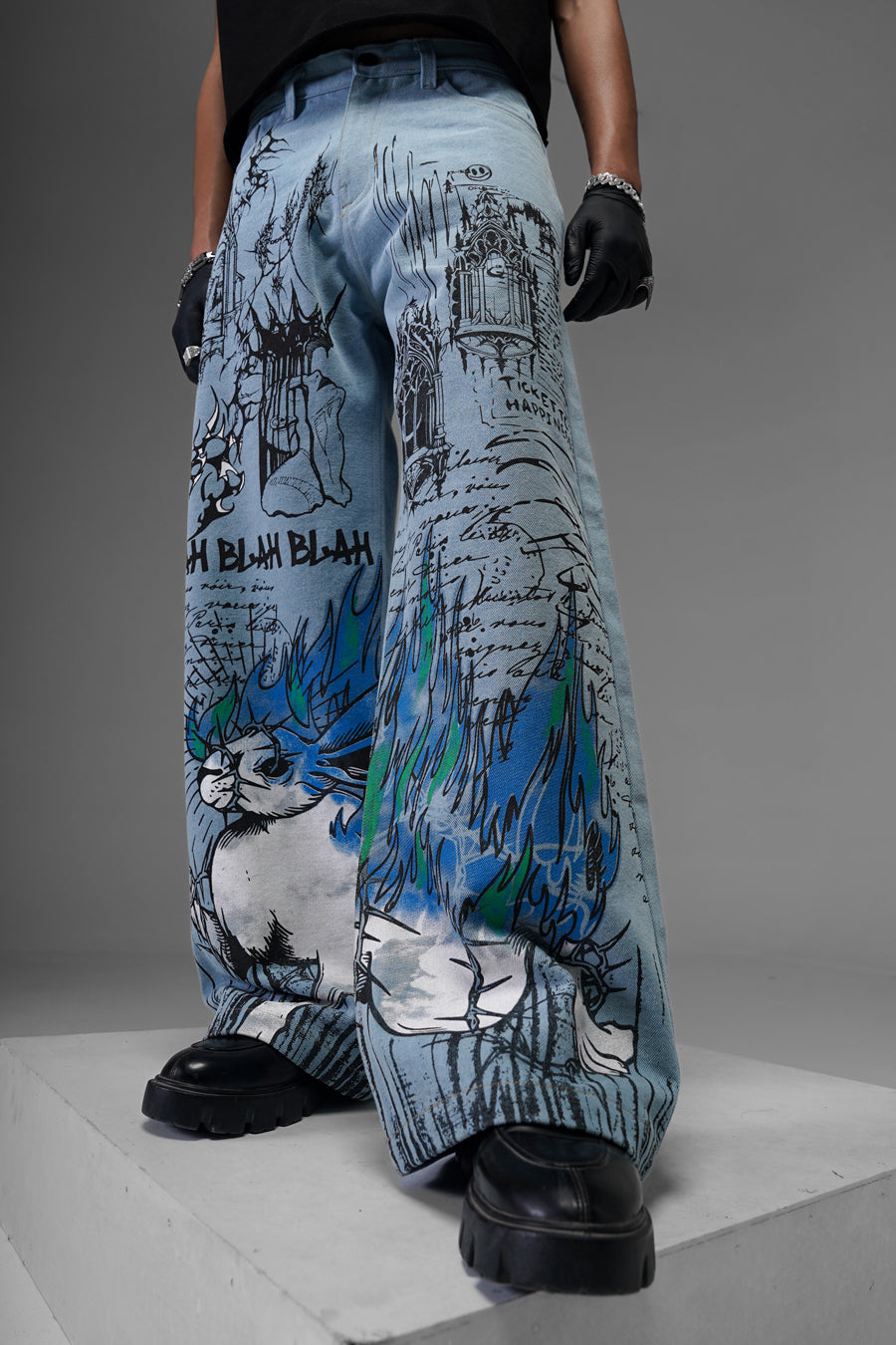 Mystic Flame Blue Denim